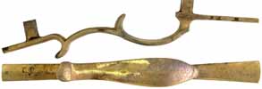 Triggerguard, Lehigh County, sand cast brass